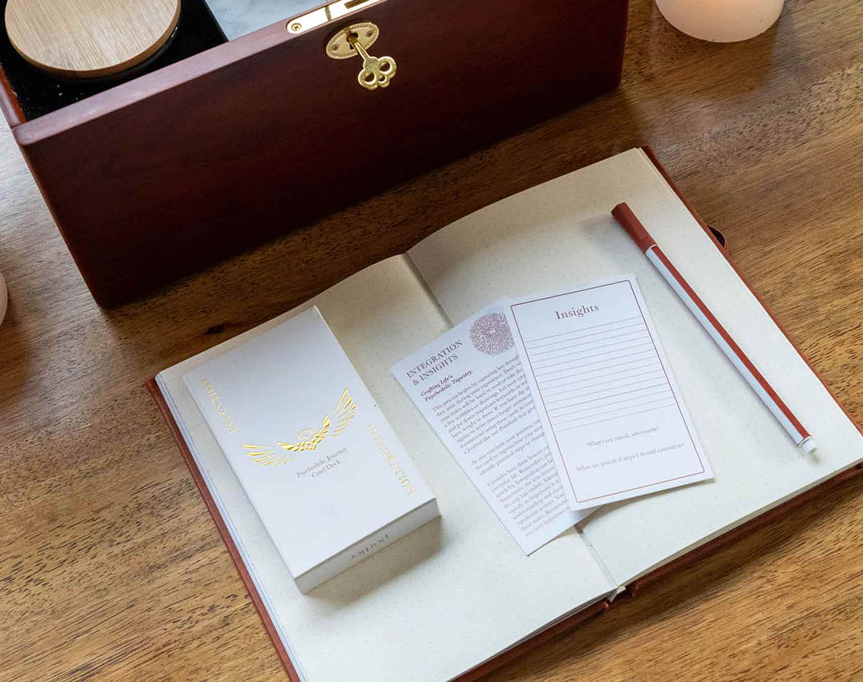 Cermeonial plant medicine preparation card set