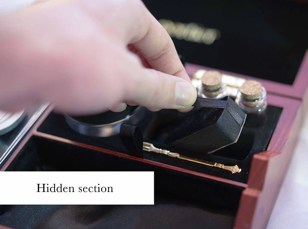 Hidden section of the Portalcase